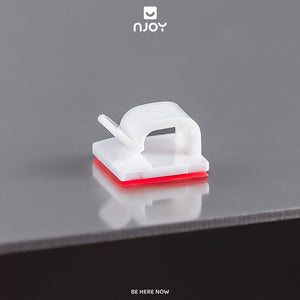 Nẹp Cố Định Dây Tidy Mini Bản Nhỏ Có Keo Dán Sẵn Khóa Cài Giữ Gọn Dây Sạc Dây Tai Nghe Dây Cáp