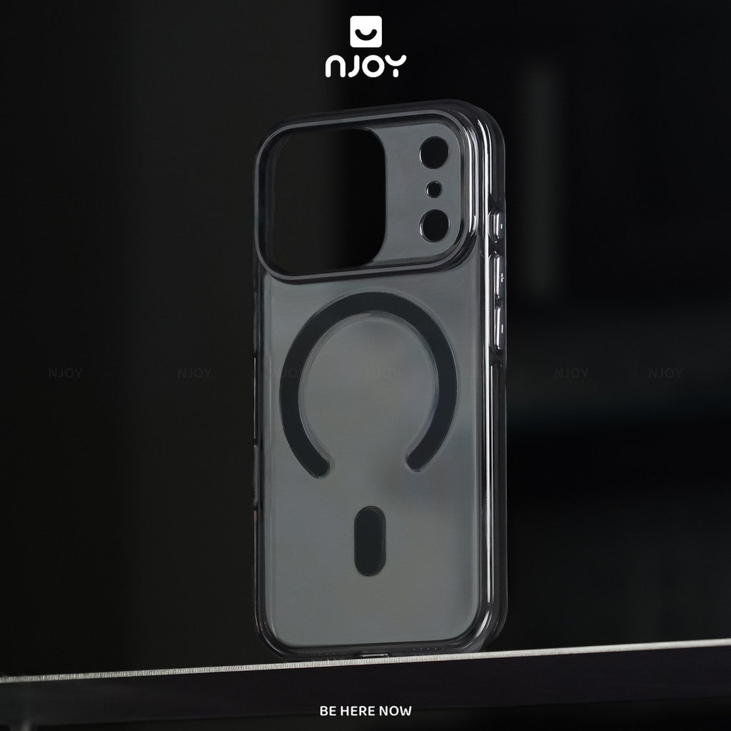 Ốp Trong Suốt Chống Sốc Nhựa Cứng Không Ố Vàng Nút Bấm Kim Loại Cho Điện Thoại iPhone 17 Pro Max