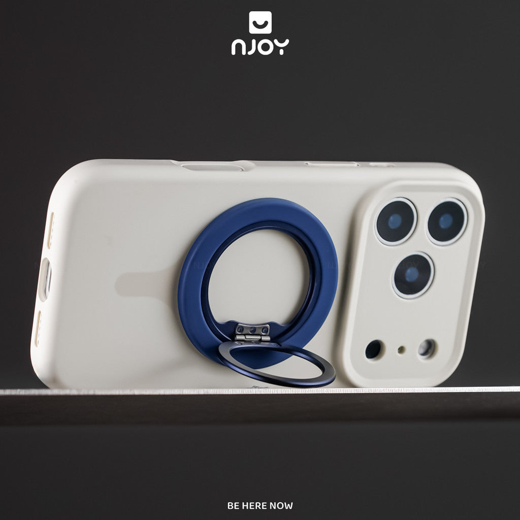 Giá Đỡ Điện Thoại Hít Nam Châm Dạng Nhẫn Hợp Kim Xoay 360 Độ Cho Điện Thoại iPhone 18 17 16 15 14 13