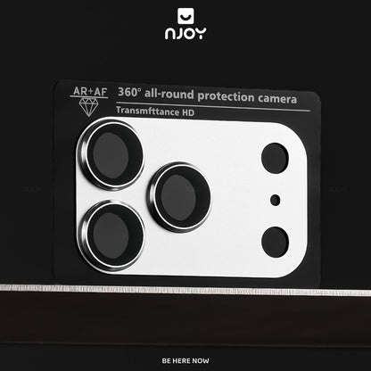 Cường Lực Bảo Vệ Camera Khung Hợp Kim Nhôm Phủ AR Chống Vân Tay Cho Điện Thoại iPhone 18 Pro Max 17