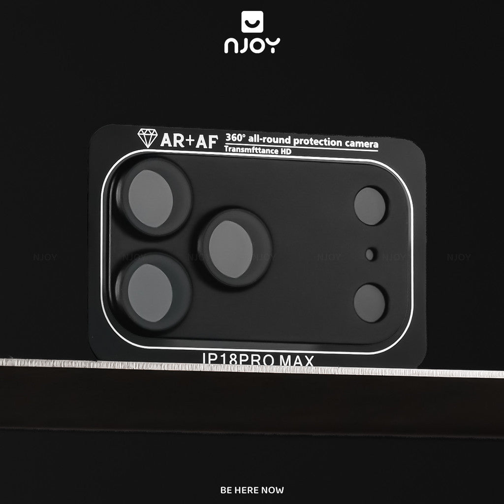 Cường Lực Bảo Vệ Camera Khung Hợp Kim Nhôm Phủ AR Chống Vân Tay Cho Điện Thoại iPhone 18 Pro Max 17
