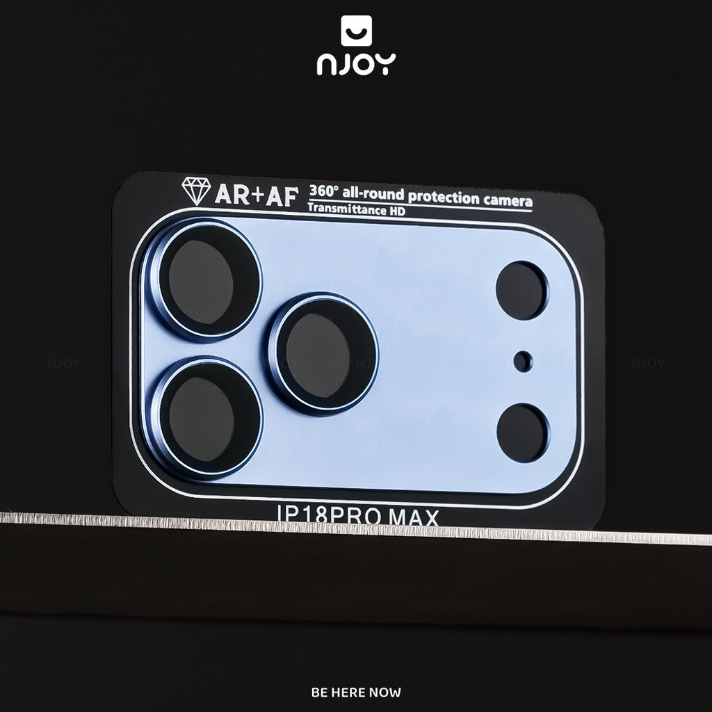 Cường Lực Bảo Vệ Camera Khung Hợp Kim Nhôm Phủ AR Chống Vân Tay Cho Điện Thoại iPhone 18 Pro Max 17