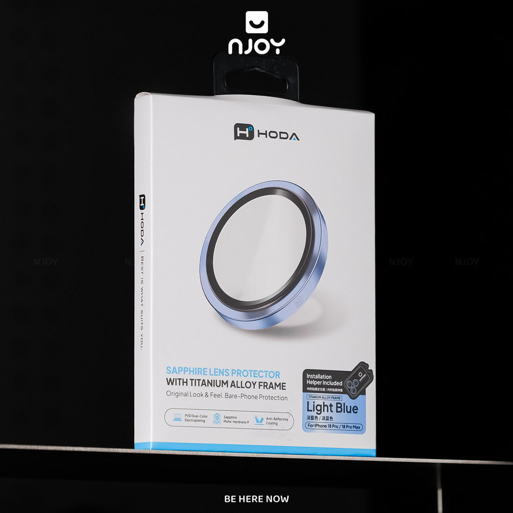 Lens Bảo Vệ Camera Hoda Sapphire Monocular Cao Cấp Chống Trầy Cho Điện Thoại iPhone 18 Pro Max