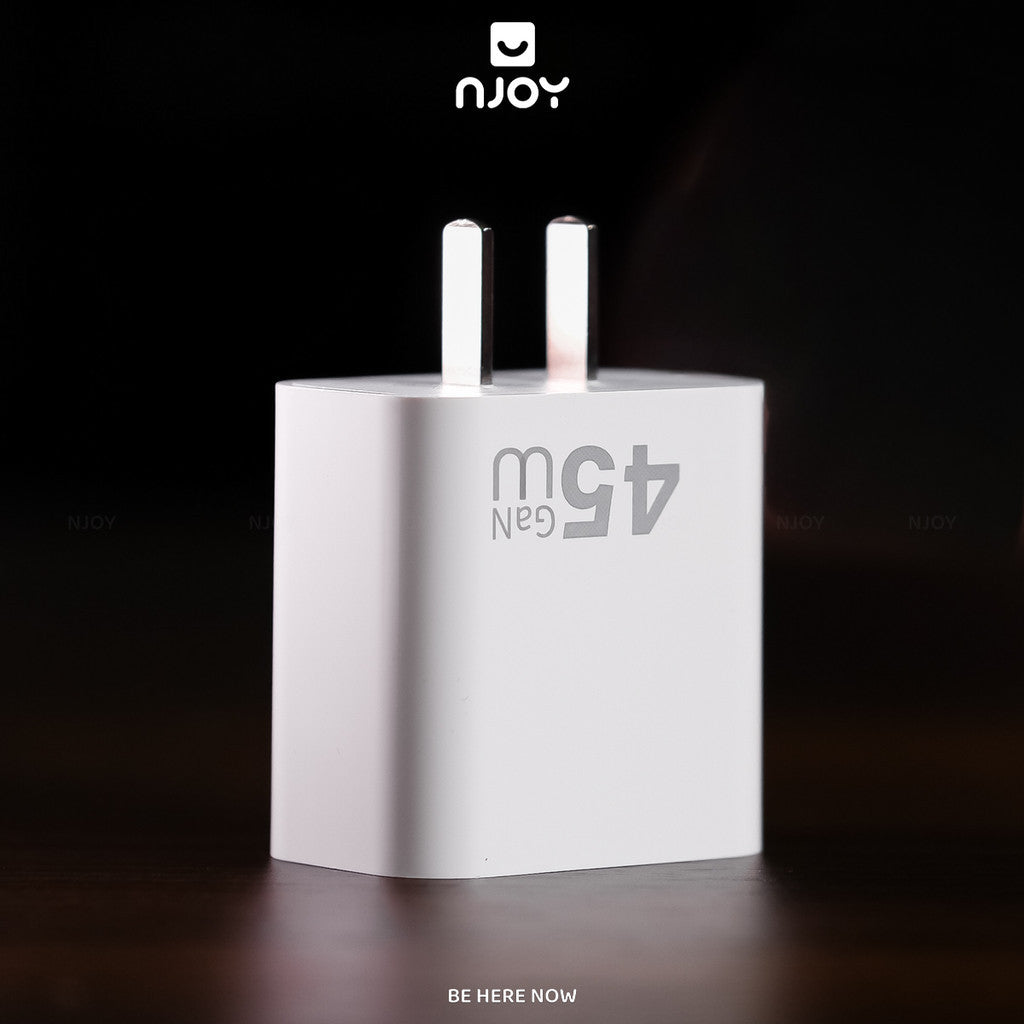 Bộ Sạc Nhanh 45W GaN Wiwu Essen Type C To C Cho Điện Thoại iPhone 18 Pro Max 17 16 15 Macbook iPad