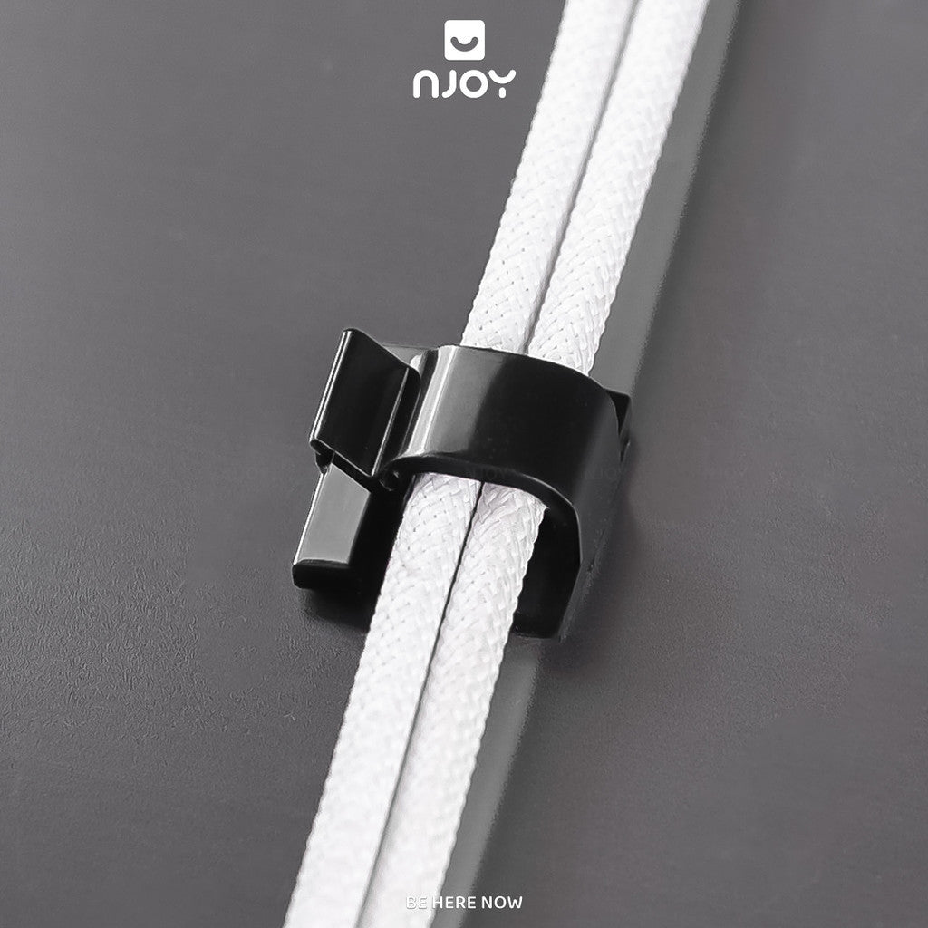 Nẹp Cố Định Dây Tidy Mini Bản Nhỏ Có Keo Dán Sẵn Khóa Cài Giữ Gọn Dây Sạc Dây Tai Nghe Dây Cáp