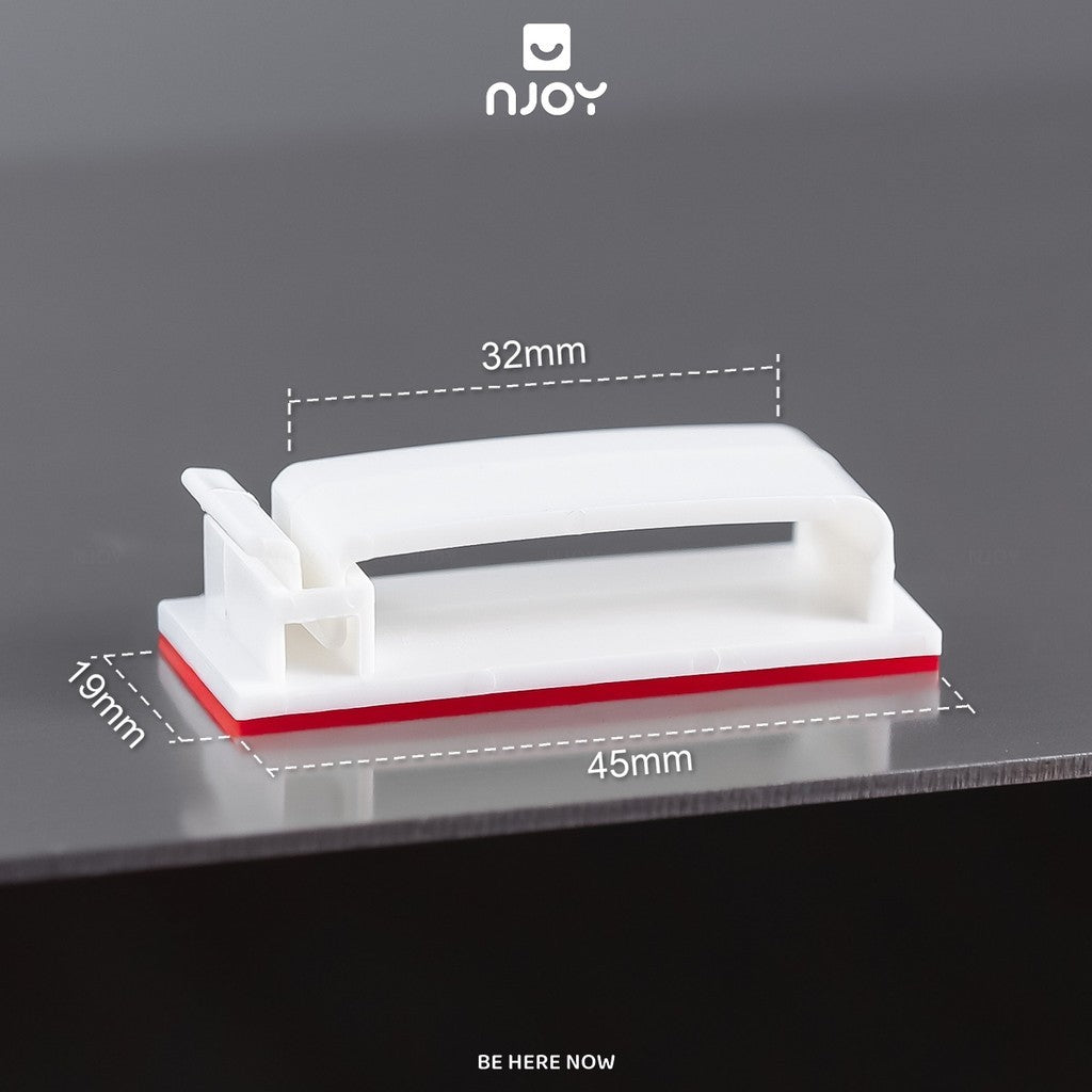 Nẹp Cố Định Dây Điện Bản Rộng 32mm Tidy Wide Kẹp Nhiều Dây Gọn Gàng Dán Bàn Làm Việc Tường Tivi Ô Tô