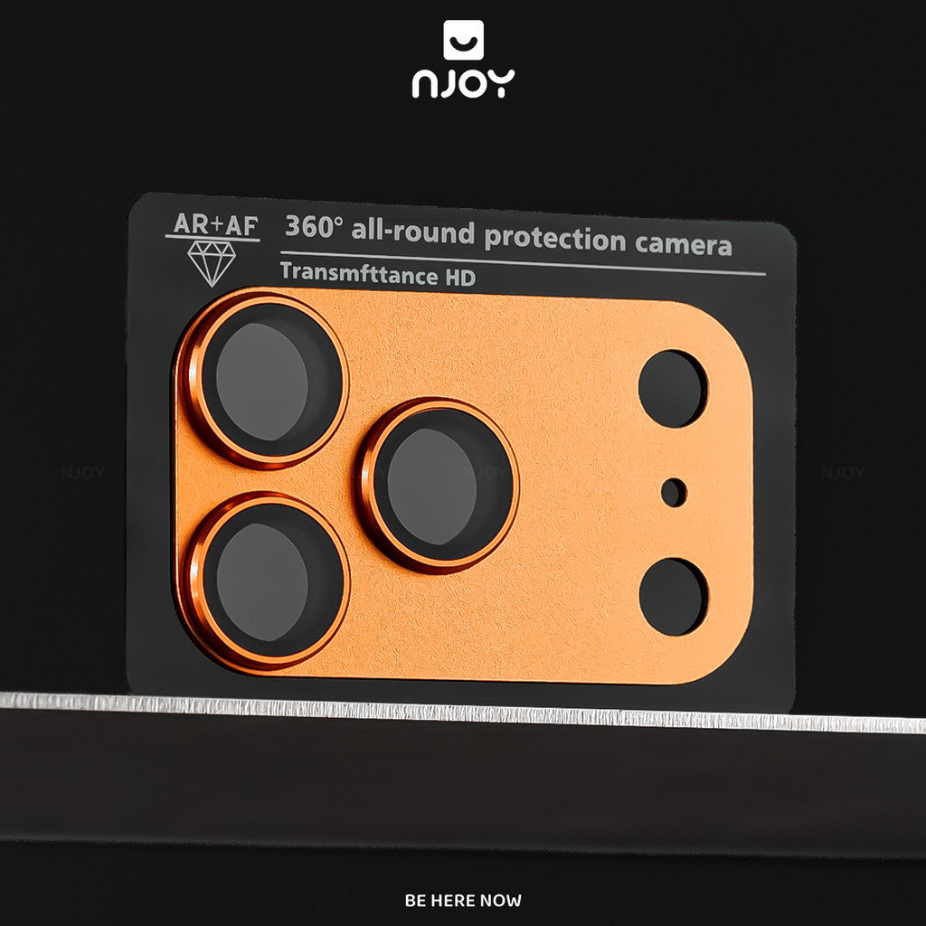 Cường Lực Bảo Vệ Camera Khung Hợp Kim Nhôm Phủ AR Chống Vân Tay Cho Điện Thoại iPhone 18 Pro Max 17