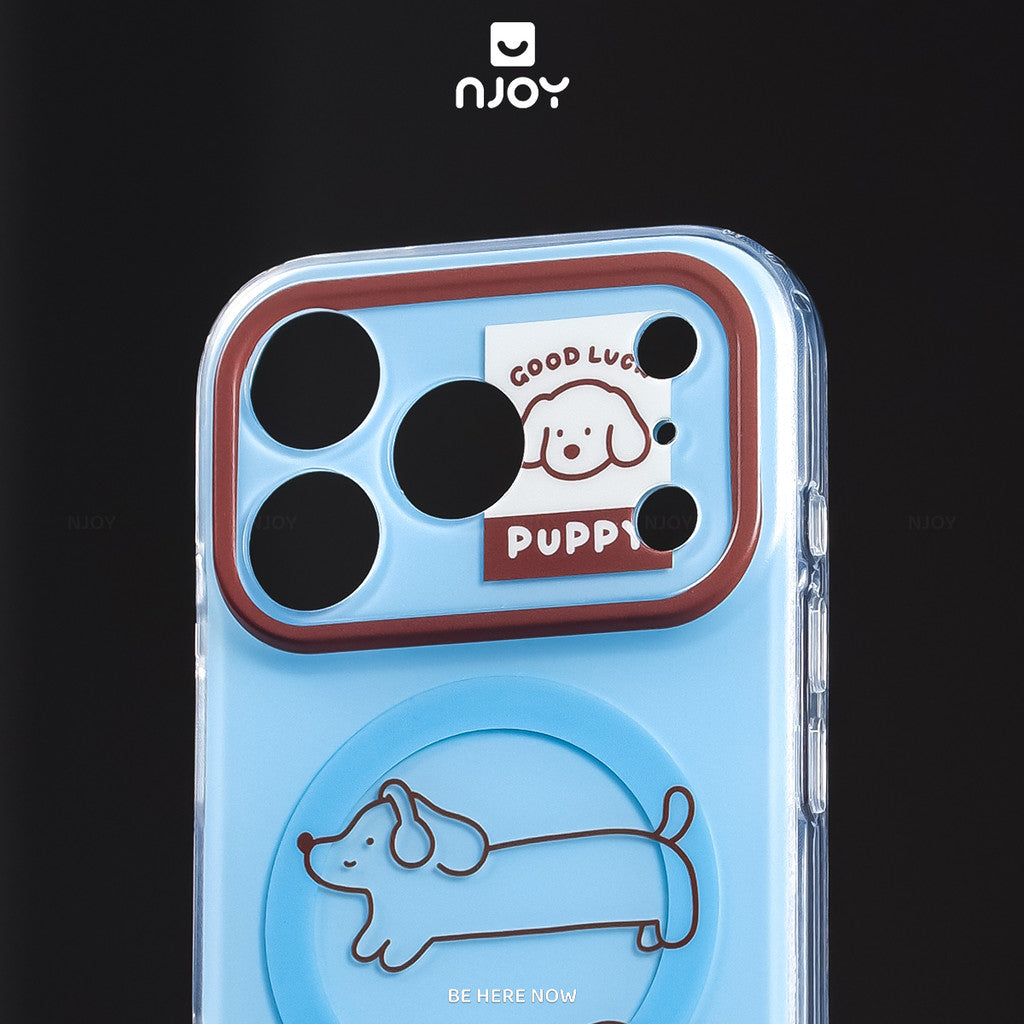 Ốp Lưng In Hình Skate Pup Chó Trượt Ván Kèm Popsocket Cho Điện Thoại iPhone 18 Pro Max 17 16 15 14 Njoy