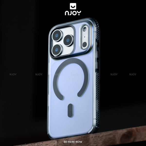 Ốp Nhám Mờ Phản Quang Chống Sốc Cao Cấp Bảo Vệ Camera Cho Điện Thoại iPhone 17 Pro Max 16 15 14 Njoy