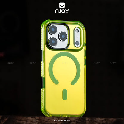 Ốp Nhám Mờ Phản Quang Chống Sốc Cao Cấp Bảo Vệ Camera Cho Điện Thoại iPhone 17 Pro Max 16 15 14 Njoy