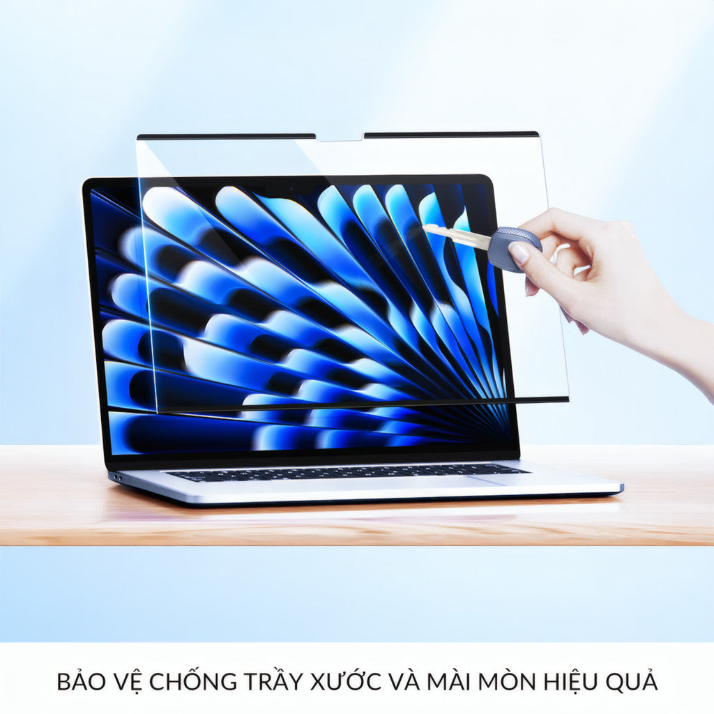 Miếng Dán Màn Hình Từ Tính Chống Ánh Sáng Xanh Anank Cho Laptop Macbook Air Pro 13 13.6 14 15 16"