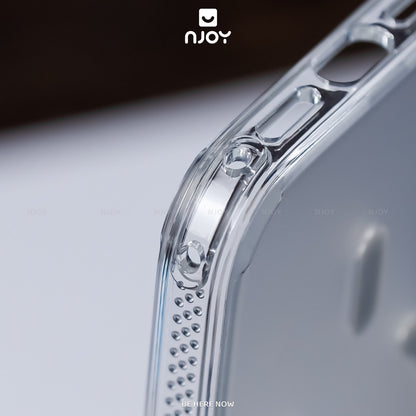 Ốp Nhám Mờ Phản Quang Chống Sốc Cao Cấp Bảo Vệ Camera Cho Điện Thoại iPhone 17 Pro Max 16 15 14 Njoy