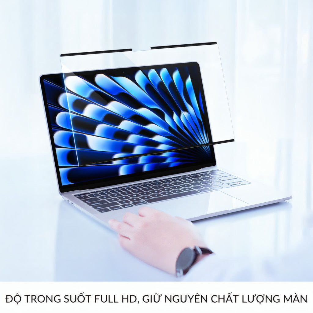 Miếng Dán Màn Hình Từ Tính Chống Ánh Sáng Xanh Anank Cho Laptop Macbook Air Pro 13 13.6 14 15 16"