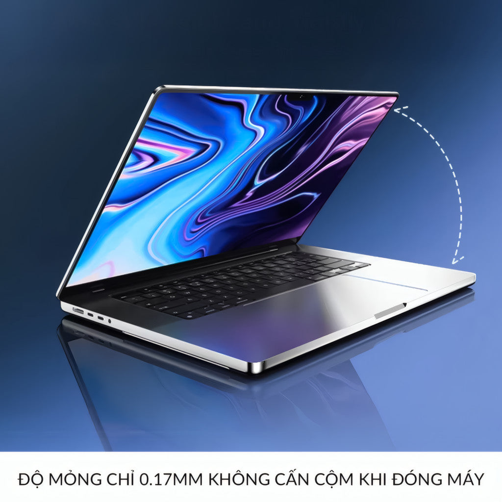 Miếng Dán Màn Hình Từ Tính Trong Suốt Anank Siêu Mỏng Cho Laptop Macbook Air Pro 13 13.6 14 15 16"