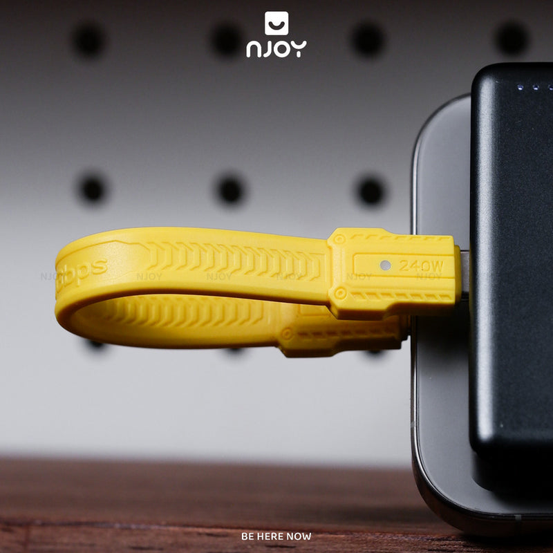 Cáp Ngắn Móc Khóa C To C Sạc Nhanh Pd 240W Hỗ Trợ Xuất Hình 8K@60Hz Usb 4.0 Truyền Dữ Liệu 80Gbps