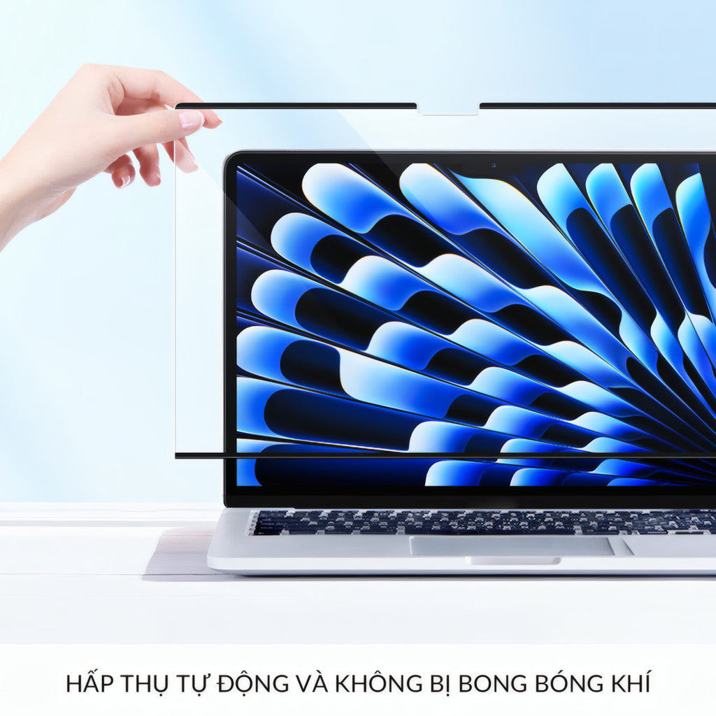 Miếng Dán Màn Hình Từ Tính Trong Suốt Anank Siêu Mỏng Cho Laptop Macbook Air Pro 13 13.6 14 15 16"