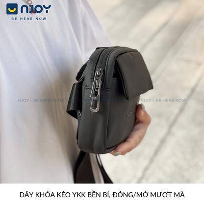 Túi Đeo Chéo Unisex Mark Ryden Thời Trang Cao Cấp Chống Nước Đựng Phụ Kiện Điện Thoại Sạc Dự Phòng