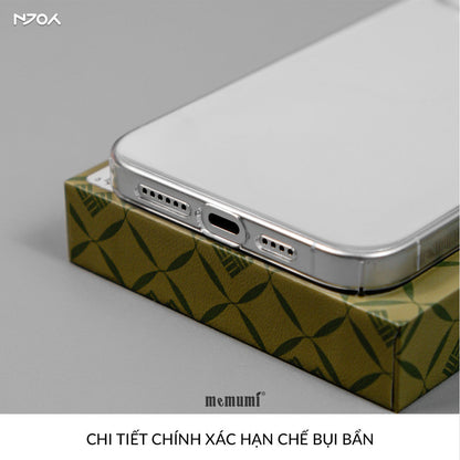 Ốp Trong Suốt Cứng Siêu Mỏng Memumi Chống Ố Vàng Cho Điện Thoại iPhone 17 Pro Max 16 15 14 13 12