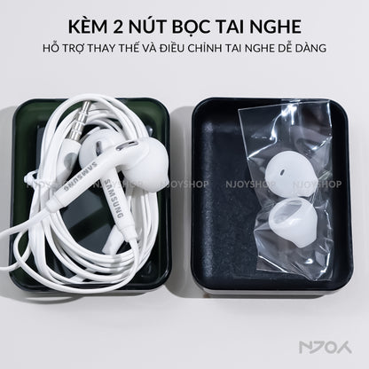 Tai Nghe Nhét Tai S7 Chân Tròn 3.5mm In-ear Tương Thích Với iPhone Samsung Oppo Xiaomi Njoyshop