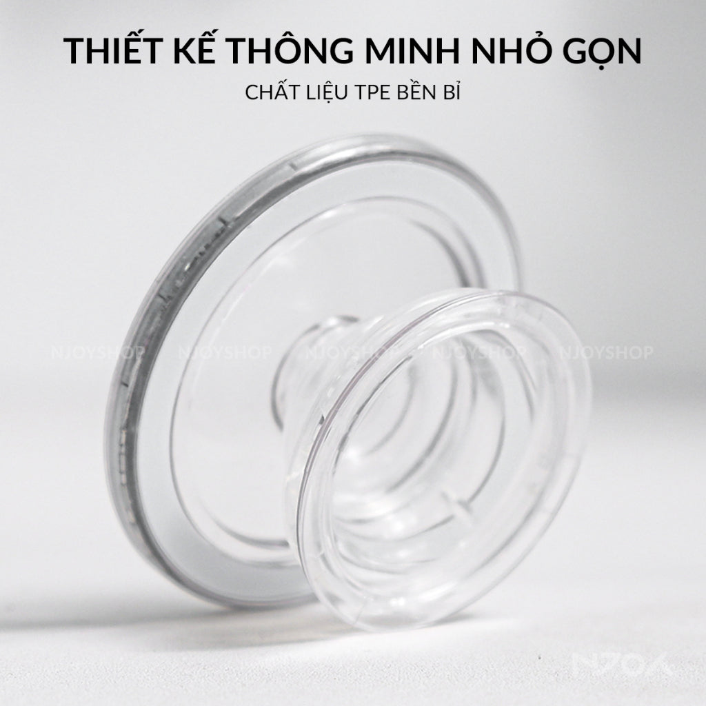 Giá Đỡ Điện Thoại Popsocket Magsafe Trong Suốt Nhỏ Gọn Cho Điện Thoại iPhone Samsung Njoyshop