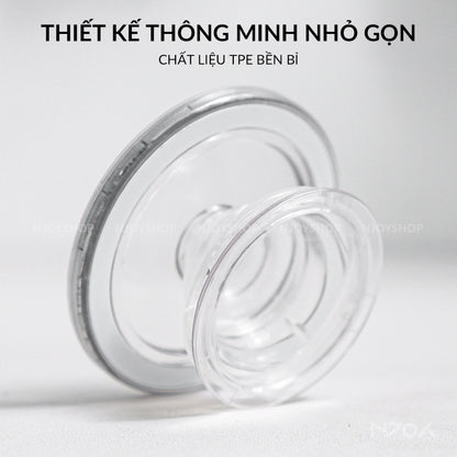 Giá Đỡ Điện Thoại Popsocket Magsafe Trong Suốt Nhỏ Gọn Cho Điện Thoại iPhone Samsung Njoyshop