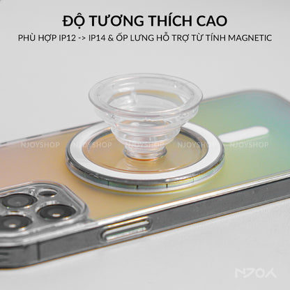 Giá Đỡ Điện Thoại Popsocket Magsafe Trong Suốt Nhỏ Gọn Cho Điện Thoại iPhone Samsung Njoyshop
