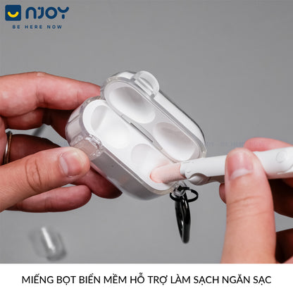 Bộ Dụng Cụ Vệ Sinh Bàn Phím Laptop Tai Nghe Airpods Macbook PC iPhone iPad 12 Trong 1 Đa Năng Nhỏ Gọn