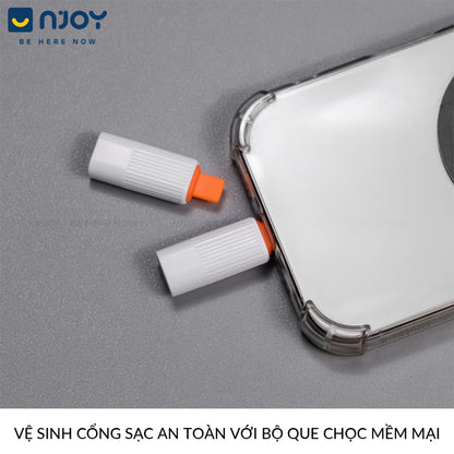 Bộ Dụng Cụ Vệ Sinh Bàn Phím Laptop Tai Nghe Airpods Macbook PC iPhone iPad 12 Trong 1 Đa Năng Nhỏ Gọn
