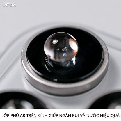 Bộ Vòng Cường Lực Bảo Vệ Camera Anank AR Chống Trầy Xước Màu Nguyên Bản Cho iPhone 13 14 15 16 17 Pro Max Njoyshop