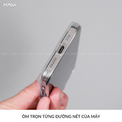 Ốp Magsafe Lưng Nhám Chống Vân Tay Bảo Vệ Camera Cho iPhone 17 Pro Max 16 15 14 13
